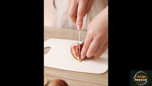 Thớt Kháng Khuẩn Inox 304 Nhựa Nhám Ecco Dùng Chặt Thái chống Dínhchống Trượt Xước An Toàn