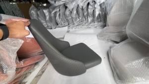 Ghế ăn hiện đại cho chung cư nhà phố giá rẻ freeship nệm bọc da PU hàng nhập khẩu. T90 Dining T01