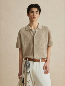 Cabbeen | Áo Sơ Mi Cotton Cổ Đẹp Phong Cách Retro Thu