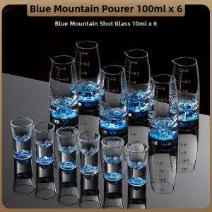 FLOWER MOO | Creative High-end Home Crystal Glass Wine Set