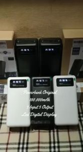 ORG Power Bank Robot 100000mAh dengan 3 Input dan 3 Output dilengkapi Layar LED 2.1A Asli dan Original. Power Bank Fast Charging juga tersedia kapasitas 1000000mAh dan 600000mAh.