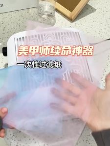 100Pcs Manicure Machine Replace Paper Nail Dust Suction Collector Filters Cleaner Filter Paper