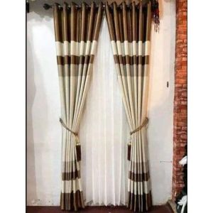 Gorden Motif Pelangi/Gorden Blackout Ori Tebal-Gorden Jendela Minimalis-Gorden Rumah-Gorden aksesoris