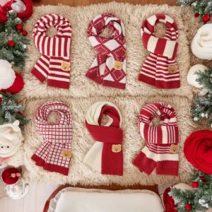 JIFANPAUL | Festive Warm Children Scarf