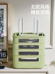 Wireless Router Storage Box WiFi Cat6 Cable Organizer TV Box Socket Placement Concealment Home Organization Tool Plastic