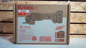 KRESS KU800 20V 4 inch 100mm Brushless Angle Grinder Cutting Grinding Polishing Machine Mesin Pencanai Potong Besi