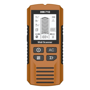 6 in 1 Wall Metal Detector Depth Wall Stud Finder Metal Wood Studs AC Voltage Live Wire Detect Wall Scanner Electric Box Finder