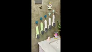 Nexlent Creative Multifunction Soft Shoe Brush Long Handle Brush Clothes Brush Shoe Clothing Board Brush