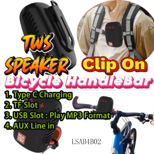 Bluetooth Speaker Outdoor Wearable Clip-on Portable Bluetooth 5.4 Sound Box IPX5