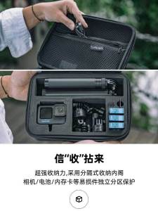 Portable Waterproof Shockproof Storage Box for GoPro DJI Action Camera Travel Protection Case Digital Accessories Organizer