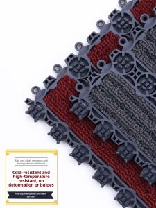 3M Nylon Floor Mat Module Sealed Entrance Door Mat Anti Slip Dust Removal Door Mat Home Decor Modern Simple Geometry Pattern