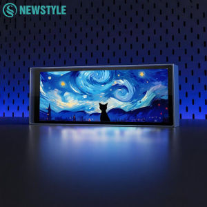Smart Quantum Digital Clock With Night Light Bluetooth App Control Customizable Photo Frame for Home Office Gaming Room Decor