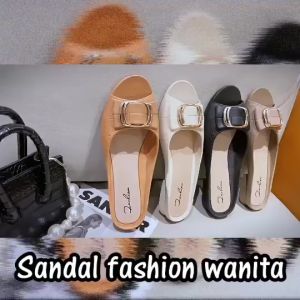 YooWoo Sandal jalan / wedges / sandal slop / sandal wanita