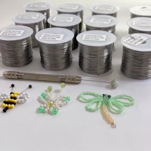 304 Stainless Steel Wire Wire 0.3-1.0mm Steel Wire Soft Thin Stainless Steel Wire Wire Craft Bailing Wire Sculpting Wire