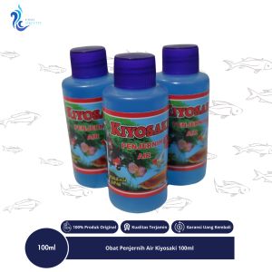 Obat Penjernih Air Merek Kiyosaki 100ml Penjernih Air Aquarium