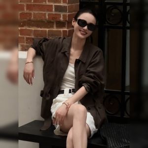 YUFUQING | Vintage Brown Long Sleeve Shirt Women Early Autumn New Loose Personality Commute Top Korean Style Casual Loose Fit Shirt