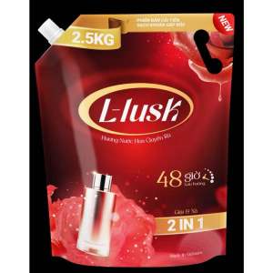 Nước Giặt L- lusk 2 túi ( 5 lít ) hương thơm nước hoa từ Pháp lưu hương lâu thật lâu