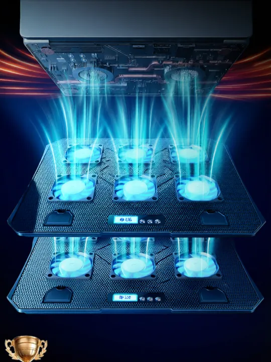 SENXUN | Cooling Ice-feeling Wind Pressure Laptop Cooling Pad Quiet