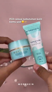 Paket Perawatan Wajah Cerah & Glowing - Erhsali Brightening Soap - Serum Gold - Moreskin Clean & Glow - Ken Herbal