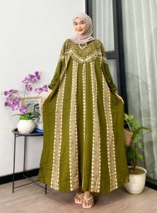 Kaftan Laura Kaftan motif Terbaru Kaftan Jumbo kaftan Busui