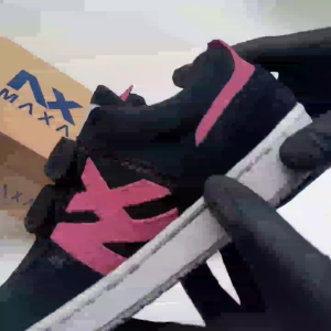 Sepatu anak laki laki perempuan sudah jait sepatu sekolah MX MAXA size 30-37