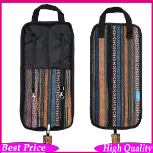IRIN | IRIN A/10/20 SET Drum Stick Bag Ethnic Style Striped Pattern Oxford Thicken Cloth Handbag Waterproof Drumstick Backpack