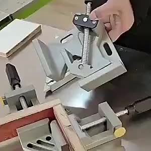 Unicorn Aluminum Alloy Right Angle Clamp 90Degree Angle Clamp Corner Clamp Right Angle Vise Adjustable Fram