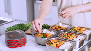 Black+Blum Stainless Steel Multi-Function Food Box Set of 3