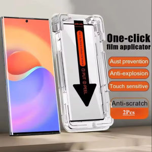 2Pcs for Honor Magic 7 6 5 Pro Tempered Glass Protective Film + Install Kit Toughened Screen Protector for Honor 70 90 100 200 3