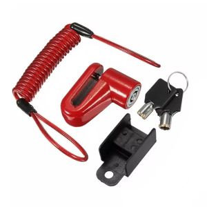 Motorcycle Disc Brake Lock Anti-Theft Security Mountain Bike Durable Keyed Lock Anti Theft Motorcycle Accessories