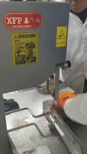 1200mm 1650mm Lưỡi cưa cắt xương thịt cá đông lạnh 1200-3150mm với chiều rộng 16mm