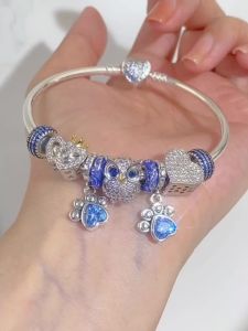 Chất Liệu Bạc 925 Kinh Thánh Thánh Giá Mặt Trời Mặt Trăng Xanh Hạt Charm Dành Cho Nữ Chất Lượng Cao Tự Làm Vòng Tay Làm Hợp Thời Trang Trang Sức Viễn Chí Bảo
