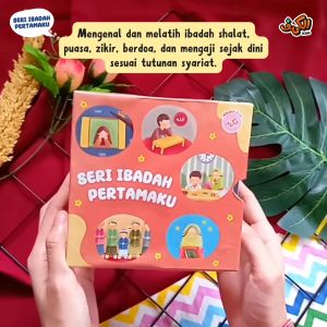 Boardbook Seri Ibadah Pertamaku Alkahfi Kids Buku Bayi Anak Balita