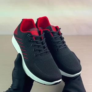 Casual Men Sport Shoes Outdoor Breathable Sneakers Kasut Lelaki Anti-Slip Regular Fit