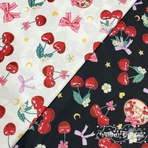 ผ้าฝ้ายลายพิมพ์ลายน้ำส้มสายชูหวาน DIY แฮนด์เมด Loli สำหรับเด็ก เสื้อผ้า ผ้าคลุมหนังสือ ผ้าฝ้ายลายพิมพ์ลายน่ารัก ผ้าฝ้ายแท้