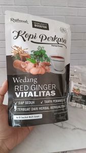 NEW Kopi Stamina Pria Kuat Tahan Lama - Raihanah Kopi Perkasa Isi 8 Sachet GRATIS 3 Sachet