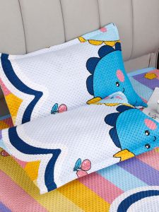 Thickened Flannel Pillowcase Single 48*74cm Student Dormitory Cotton Sandwich Filling Pillowcase for Home Use Four Seasons