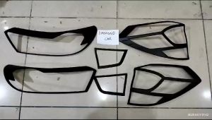 Paket Honda Mobilio 2017 up cover List Lis Garnis Depan Belakang Hitam Doff