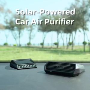 Car Air Purifier Efficient ozone generator dispelling odors disinfection and sterilization Car Air Cleaner With Number Plate