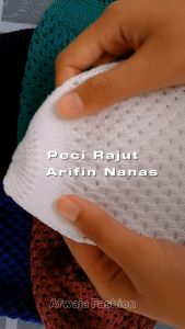 Kopyah peci rajut ISI 20 PCS GRATIS 2 PCS PECI RAJUT NANAS DEWASA SONGKOK RAJUT