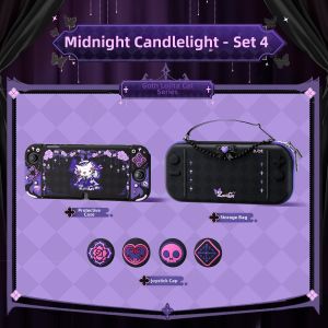 BIJIBITE | Gothic Lolita Style Full Accessory Set for Nintendo Switch OLED Case