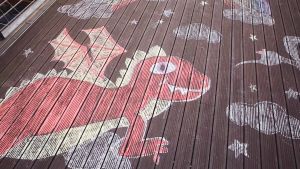 LOCAL SHIPPING Jar Melo Large Washable Chalk Outdoor Chalk Stick Toys for Children 2-3 years old and above