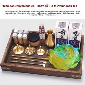 FUSHENGTANG | Bộ Dụng Cụ Hổ Phách Đốt Hương Thân Thiện Với Người Mới Bắt Đầu