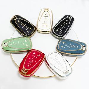 5Button New TPU Car Remote Key Case FOB Shell for Chevrolet Chevy Camaro Cruze Malibu Equinox Onix Spark Sonic Volt Protect