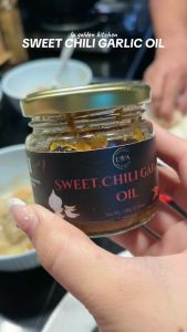 Golden L.A Kitchen 5pcs of Sweet Chili Garlic Oil 100g with Free Mini Jar | Healthy Choice Flavorful Sweetness & Spiciness Ph | Chili Sauce