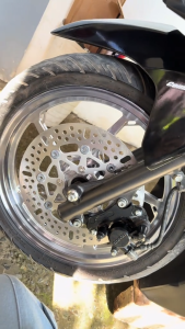 HOTSPEED 260MM Big Disc Set Click 125i 150i Motorcycle Brake Rotor 4/5Holes With Bracket For Beat