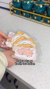 Spons busa karakter lucu cuci piring / spon sponge unik magic ajaib serbaguna