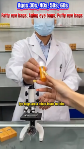 lutein Anti-wrinkle eye essence oil   Rich in Vitamin C  ， hydrating anti-aging  for dark circlesfirming and anti-wrinkle叶黄素眼去皱淡纹眼部精华油