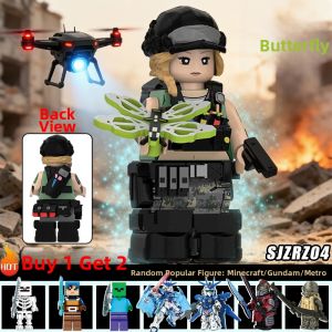 XUANDOYAN | Military Engineer Action Delta Operation Game Peripheral Building Blocks