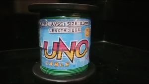 Kabel AVSS/Bintik UNO 03mm: Kabel Audio Video Berkualitas Tinggi